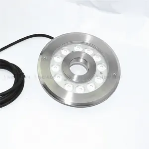 IP68 impermeável 36W LED subaquática anel forma fonte luz