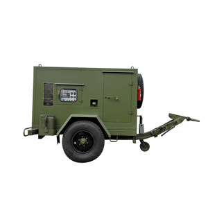 Generador Eléctrico Diésel Móvil Silencioso con Tecnología Sin Escobillas Totalmente en Cobre, Arranque Eléctrico de 24V CC, Certificado CE para - Product Image 1