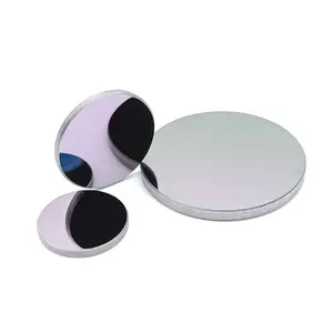 Round Plano AR/AR AR/DLC Coating 8-12um Custom Optical Infrared Protection Window Lens For Thermal Application