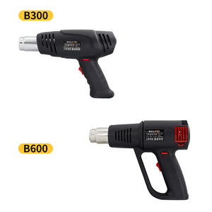 Pistola de calor Bailiwei B300 2000W con temperatura ajustable, pistola de aire caliente eléctrica con cable para tintado de ventanas de automóviles - Product Image 1