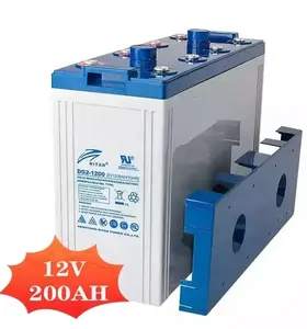 Hot Sale Sealed 2v Lead Acid Rechargeable Deep Cycle Battery Ritar Battery 12v 100ah 200ah Ritar Solar Battery