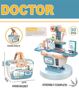 Juego de Juguetes Educativos Médicos de Simulación Clínica, 30 Piezas, Juego de Juguetes de Doctor Realistas para Niños con Caja de Almacenamiento Portátil - Product Image 3