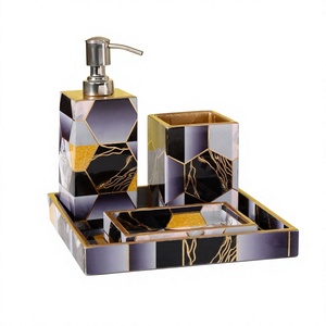 อุปกรณ์ตกแต่งห้องน้ำฝังมุกเกรดพรีเมียม - Product Image 1