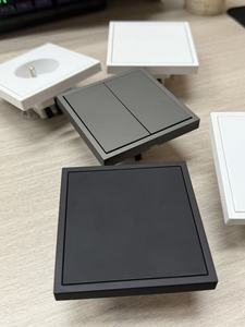 Nguồn cung cấp điện EU pháp Đức tiêu chuẩn ổ cắm và chuyển đổi với PC sơn Đối với trang chủ điện tường chuyển đổi ánh sáng - Product Image 6