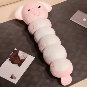 Mainan mewah Kawaii mainan tidur ketat panjang boneka sapi koala gajah boneka binatang Bantal