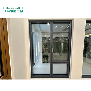 Fábrica de Fabricación de <span class=keywords><strong>Ventanas</strong></span> de Aluminio Blancas Resistentes a Huracanes, Estándar Canadiense 2025, Vidrio Grande, Personalizadas al por Mayor de Huasin - Product Image 3