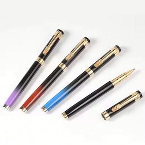 Bolígrafo de Alta Gama con Punta Rodante, Cambio Gradual de Color Rojo y Azul, Ideal para Regalos o Artículos Promocionales - Product Image 2