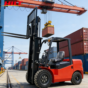 צריכת דלק נמוכה הידראולי מלא דיזל מלגזה 3טון 4טון חובה כבד מנוף דיזל מלגזה - Product Image 2