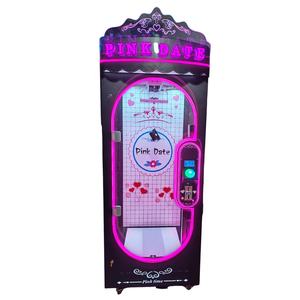 Máquina de Juegos Arcade Operada con Monedas, Máquina de Cortar Premios Rosa, Corta Tu Premio, Máquina Expendedora de Juguetes de Regalo - Product Image 1