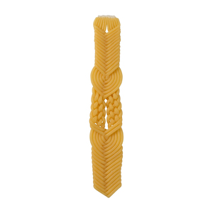 Candela intrecciata di <span class=keywords><strong>cera</strong></span> d'<span class=keywords><strong>api</strong></span> Havdalah immersa a mano <span class=keywords><strong>api</strong></span> intrecciata candela Shabbat Judaica regalo - Product Image 5