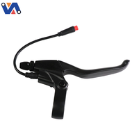 Nueva imagen Original Kugoo Kukirin M5 Pro palanca de freno derecha Scooter Eléctrico manija freno izquierdo accesorios de reparación
