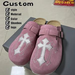 Pantoufles en liège pour femmes Sandales Birken personnalisées avec talons plats pour l'extérieur, l'été, la plage, les sabots et les mules - Product Image 3