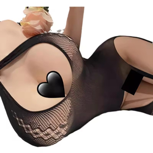 Sexy Lingerie Plus Size Mesh <b>Thin</b> Breathable <b>Wire</b> Free Crotchless Temptation Solid Summer Purple Bed Bra Wholesale - Product Image 1