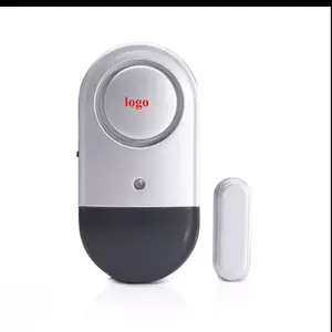 Travel Home Security Siren Anti Theft Device Door Window magnetic Sensor Alarm With Light