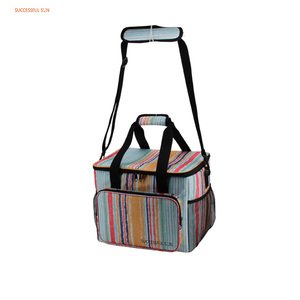 Manufacturer Custom Logo Picnic Outdoor Oxford Double Chamber Insulated <strong>Bag</strong> <strong>Cooler</strong> Lunch <strong>Bag</strong> - Product Image 2