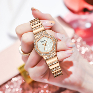 Nuevo Reloj de Pulsera Cuadrado para Mujer, Estilo Diamante de Lujo, Moderno, Resistente al Agua - Product Image 4