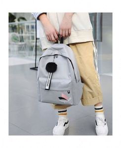 2025 Korean-Style <b>Simple</b> Large-Capacity Primary School Bag Polyester 600D Zipper Student's <b>Backpack</b> Bag - Product Image 2
