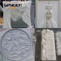 Machine de découpe et de gravure laser CNC GANGER pour pierre, marbre et granit, moteur de broche 7,5 kW à refroidissement par eau, broche 3D pour pierre 2000 mm