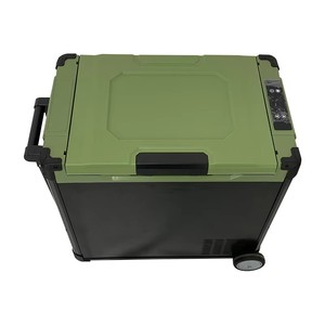 Mini-réfrigérateur portable 12V avec compresseur, grande capacité 30L/40L/50L, avec écran LED, pour la maison et la voiture - Product Image 1