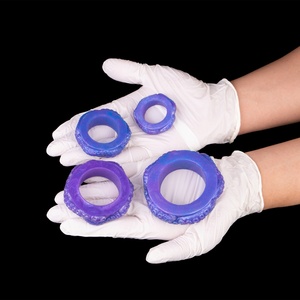 Anillo para Pene de Silicona Líquida con Estimulación de Tentáculos de Pulpo YC-2521, Conjunto de Pulsera Erótica, Anillo Peneano y Anillo Escrotal, Juguete Sexual - Product Image 3