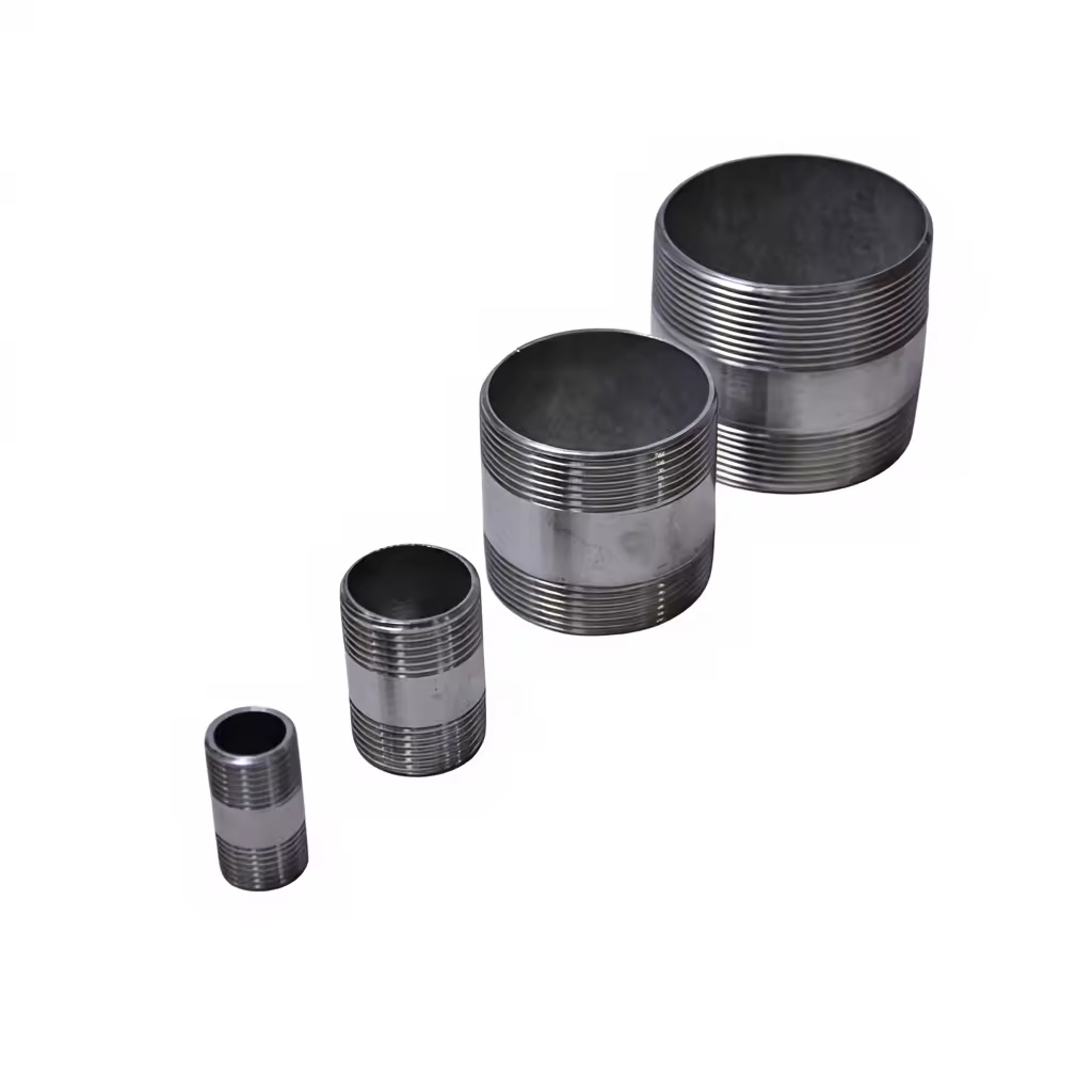 OEM Thread Nipple Short Hex Stainless Steel 304 BSP NPT Hydraulic Ball Valve Manual Screw Water/Oil/Gas Media 2-inch Port CN/ZHE · image 2