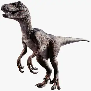 Hualong DinoWorksワイルドパーク展示アニマトロニック恐竜ベロキラプター