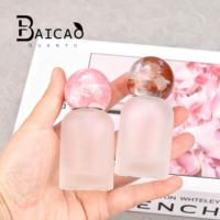 Flacon pulvérisateur de parfum en verre premium 30ml 50ml, anti-fuite, portable, format voyage, avec pompe à vis, rechargeable