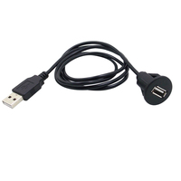 Stecker Buchse USB-Adapter Kabel Geflecht Kabelbaum für Autos Computer USB-Kabel Anschluss Verlängerung Radio Player USB-Patchkabel