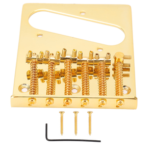 Pickup a bobina singola per ponte a 6 corde per <span class=keywords><strong>chitarra</strong></span> elettrica TL <span class=keywords><strong>Telecaster</strong></span>, colore oro - Product Image 1
