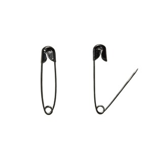 Pinza <span class=keywords><strong>de</strong></span> seguridad para bolsas FCL, etiqueta <span class=keywords><strong>de</strong></span> ropa grande <span class=keywords><strong>de</strong></span> hierro plateado y blanco, para seguros - Product Image 3