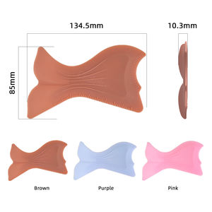 Applicateur de maquillage en silicone souple personnalisé pour accessoires de beauté, pochoir pour eye-liner en silicone, aide au maquillage des <span class=keywords><strong>yeux</strong></span> - Product Image 6