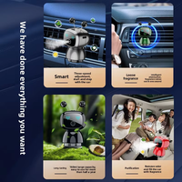 Diffuseur d'arômes automatique pour voiture et table, nouvelle conception, gel parfumé pour aérateur d'air, robot parfumeur, désodorisant