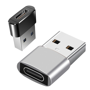 Convertidor de adaptador USB OTG A macho A tipo C hembra para <span class=keywords><strong>iPhone</strong></span> 13, <span class=keywords><strong>12</strong></span>, 11 <span class=keywords><strong>Pro</strong></span> <span class=keywords><strong>Max</strong></span>, Airpods 3, 2, Cable tipo C, adaptador de cargador de datos - Product Image 1