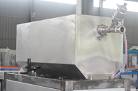 Machine de remplissage de bidons de 20 L pour huile de palme, machine de mise en bouteille d'huile de palme de 5 L, machine de remplissage à pompe à engrenages à moteur pas à pas à 2 têtes
