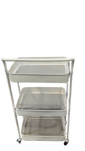 Modern Stainless Steel Foldable Cart Foldable Kitchen Gadgets 3 Layers Sample Available Easy Bulk Order Premium Folding Cart - Product Image 3