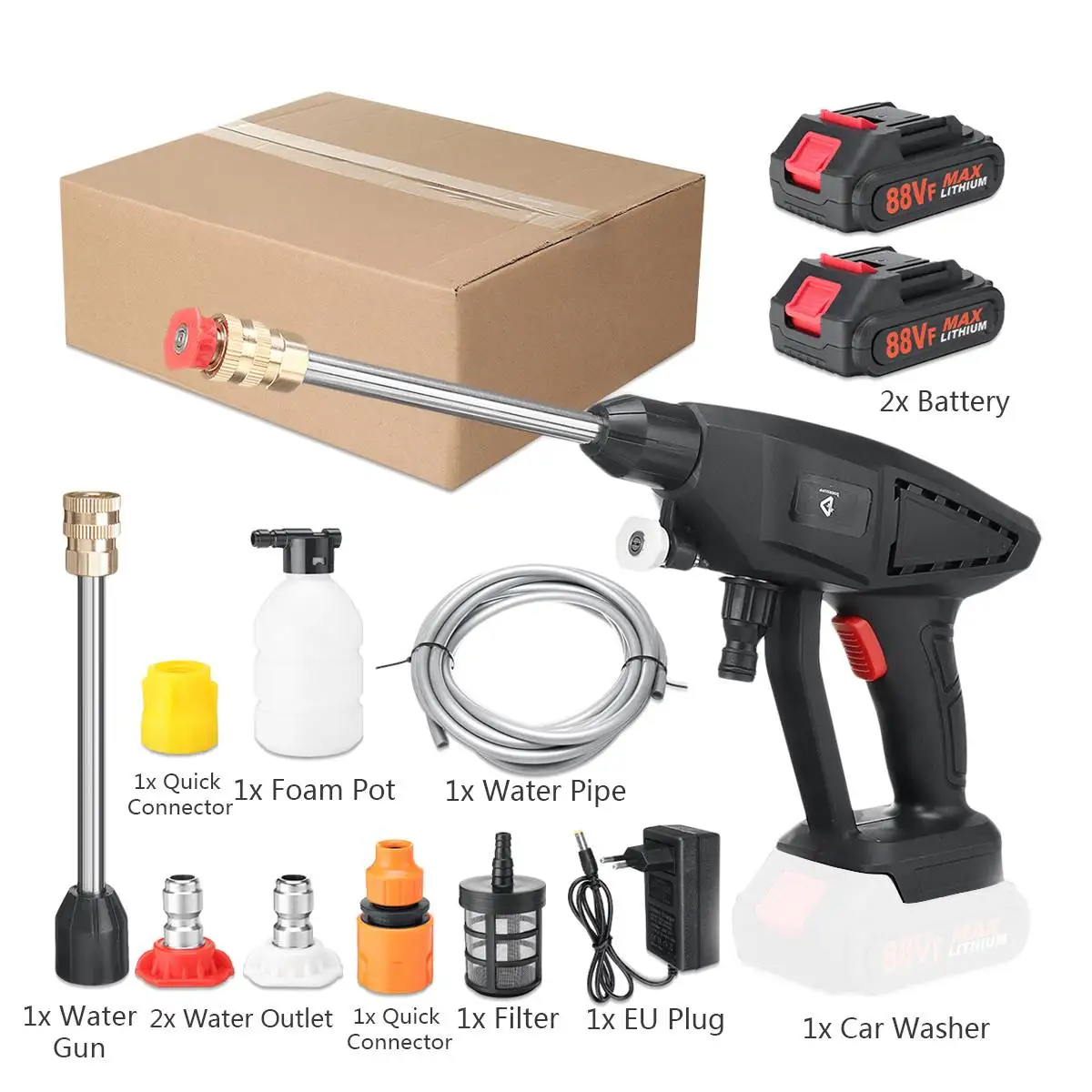 Prise UE pour batterie 2Battery