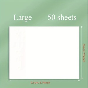 Transparent Sticky Notes Student Study Note Tear Off Stickers Removable Memo Pads for Office <strong>School</strong> <strong>Book</strong> - Product Image 4