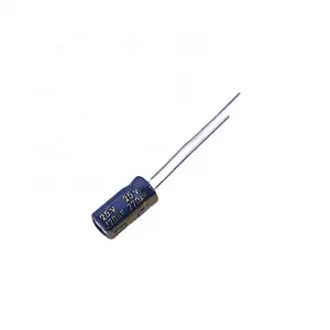 Aluminium Elektrolytische Condensatoren 220Uf 20% 25V Cx221me712b Plug-In D6.3xl 12Mm Mlcc Filmcondensator