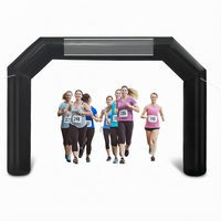 Arche gonflable publicitaire en PVC, imperméable, pour événements sportifs en extérieur, avec pompe, 10-12 pieds de haut, résistante au vent et au soleil, fournie directement par l'usine
