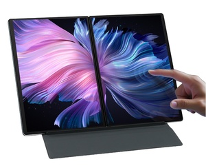 Màn Hình Kép 13.5 Inch Cảm Ứng Mỏng Máy Tính Xách Tay Mới Cá Nhân Máy Tính Nhà 16 GB <span class=keywords><strong>RAM</strong></span> 2 <span class=keywords><strong>Tb</strong></span> SSD Intel Celeron Bộ Vi Xử Lý Win 11 Hoạt Động - Product Image 2