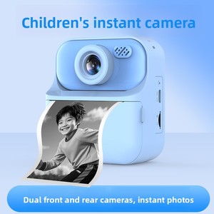 กล้องถ่ายรูปสำเร็จรูปสำหรับเด็ก เลนส์คู่ ตัวกล้องทำจากพลาสติก พร้อมเครื่องพิมพ์ความร้อนในตัว สำหรับเด็กอายุ 3-6 ปี - Product Image 4
