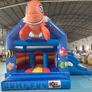 Jumpfun Clownfish Jumping Castle 4,5x4 metros mundo submarino inflable Bouncer Party Hire Bouncing Jumper - Product Image 1