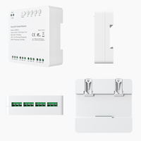 XZJ 2025 Tuya WiFi 10A Módulo de interruptor Interruptor de luz 4 CH Módulo de relé de módulo DIY