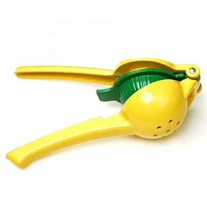 Hot Selling Metal 2 In 1 Lemon Lime Squeezer Max Extraction Aluminium Alloy Manual Citrus Juicer