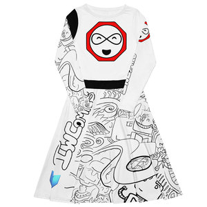 Costume da robot disegnato a mano - Product Image 6