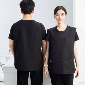 Tablier de Serveur/Serveuse Personnalisé Sans Manches pour Femme, Imperméable Cationique, Idéal pour Pâtissier, Salon de Beauté - Product Image 3