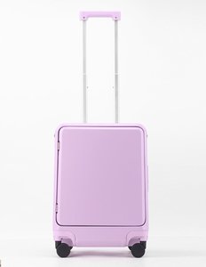 <span class=keywords><strong>Maleta</strong></span> Rígida para PC con <span class=keywords><strong>Asiento</strong></span> para Niños, Candado TSA, 4 Ruedas Giratorias, Puerto USB, Asa Suave, Cinturón de Seguridad, Apertura Frontal, Negra, 20 Pulgadas - Product Image 6