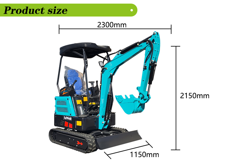 ミニ掘削機 青と黒 1/50 専用 日立建機 ZX40U-5A ミニユンボ（ミニショベル）2t~3t 中古重機