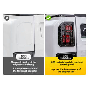 Upgraded ABS Material Mecha Taillight Cover and Taillight Exterior Trim <strong>Panel</strong>, Suitable for Chery ICAR V23 Accessories - Product Image 2