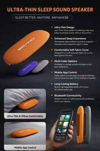 Altavoz Inalámbrico <span class=keywords><strong>de</strong></span> Conducción Ósea <span class=keywords><strong>para</strong></span> Almohada, Música <span class=keywords><strong>para</strong></span> <span class=keywords><strong>Dormir</strong></span>, Audífonos, Máquina <span class=keywords><strong>de</strong></span> Ruido Blanco <span class=keywords><strong>para</strong></span> <span class=keywords><strong>Dormir</strong></span> <span class=keywords><strong>de</strong></span> Lado, iOS y Android - Product Image 5